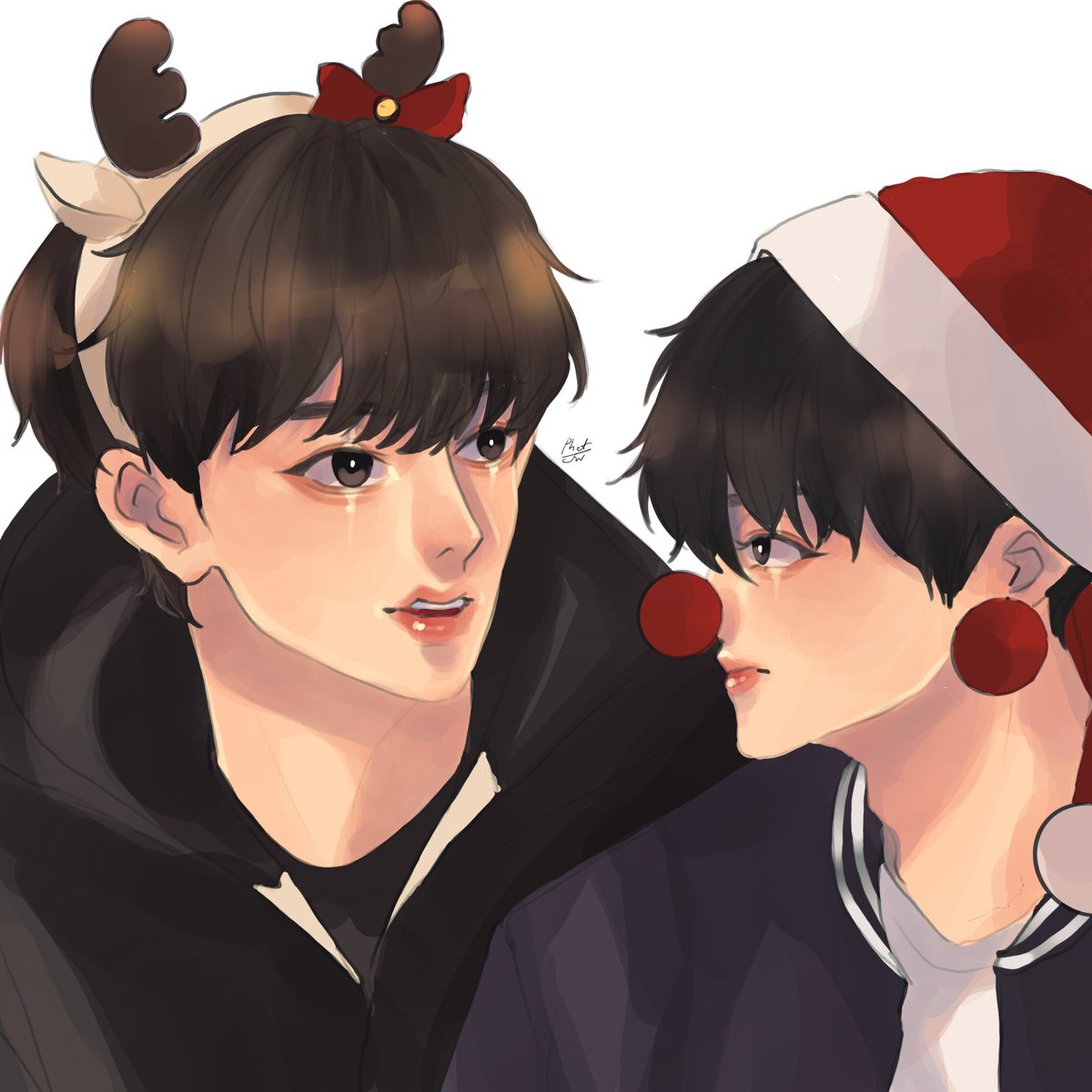 「ใครๆก็เปนชานแบคชิปเป้อ #CHANBAEK」|MarB ˚☁️૮(ˊ ᵔ ˋ)ა cms open!のイラスト