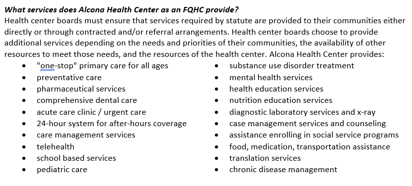 Alcona Health Center tweet media