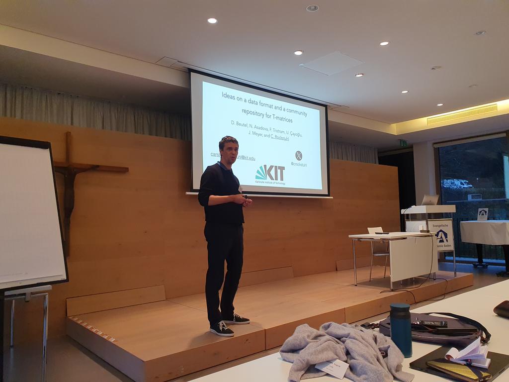 Alex Baron (@alexbar90665370) on Twitter photo In Bad Herrenalb, attending a great workshop on the future of Nanophotonic Scattering, organized by Carsten Rockstuhl from KIT in Germany. We are discussing a data format and a community repository for T-matrices. Great initiative! <a href="/CRockstuhl/">Carsten Rockstuhl</a> In Bad Herrenalb, attending a great workshop on the future of Nanophotonic Scattering, organized by Carsten Rockstuhl from KIT in Germany. We are discussing a data format and a community repository for T-matrices. Great initiative! <a href="/CRockstuhl/">Carsten Rockstuhl</a>