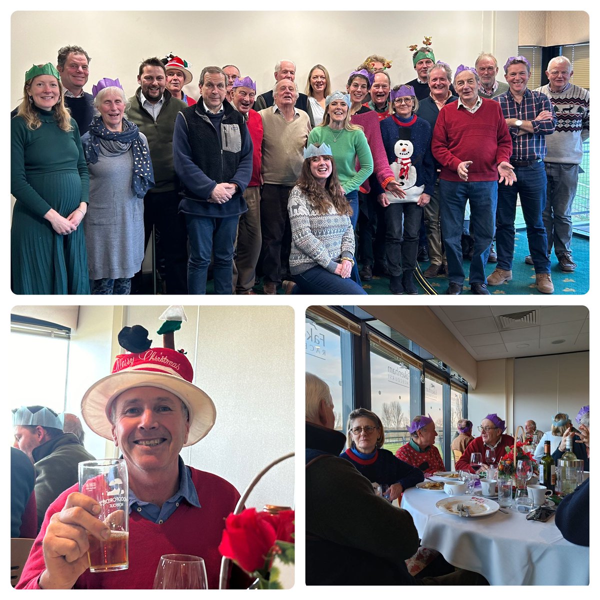 Collaboration, conservation and Christmas pudding at our festive social! Huge thank you to inspirational farmer and conservationist Patrick Barker (@The_Barker_Boys) , for the thought-provoking talk. Lots of ideas pending for 2024. 🎄