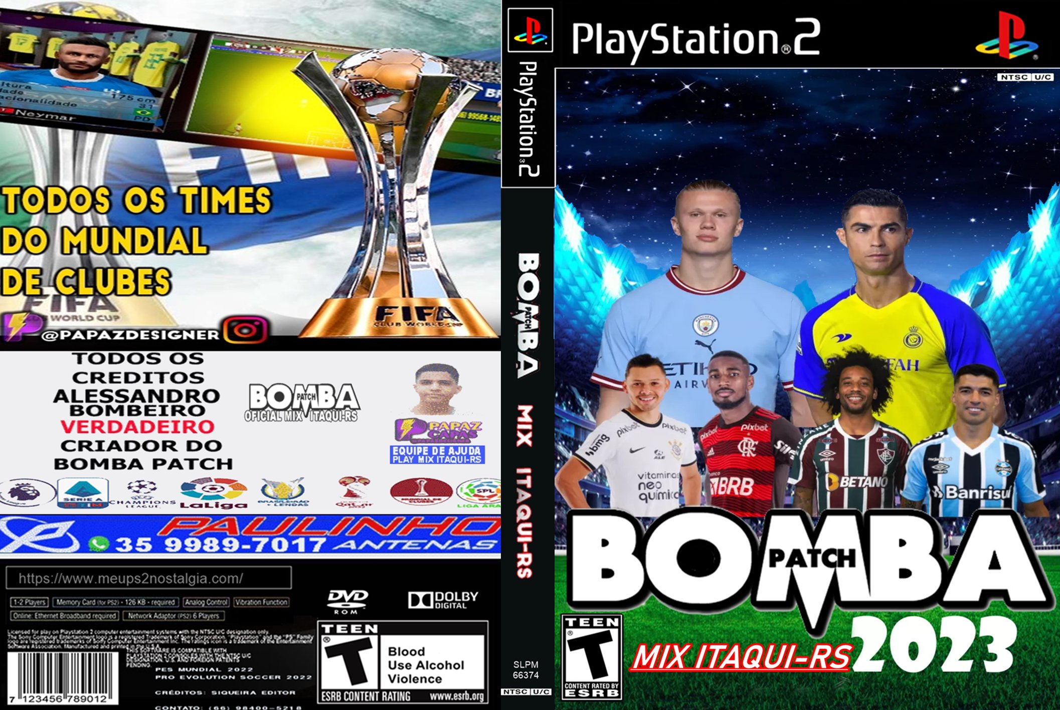 Revivendo a Nostalgia Do PS2: PES 2012- Pro Evolution Soccer DVD ISO PS2