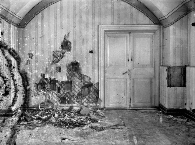 The room where the Romanov family was executed.