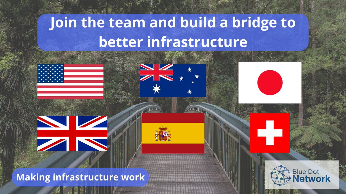 Excited to see the @OECD Council approve the establishment of a #BlueDotNetwork Secretariat! We look forward to working with all partners in mobilizing investment for quality, sustainable, accessible, and economically viable infrastructure around the world.…