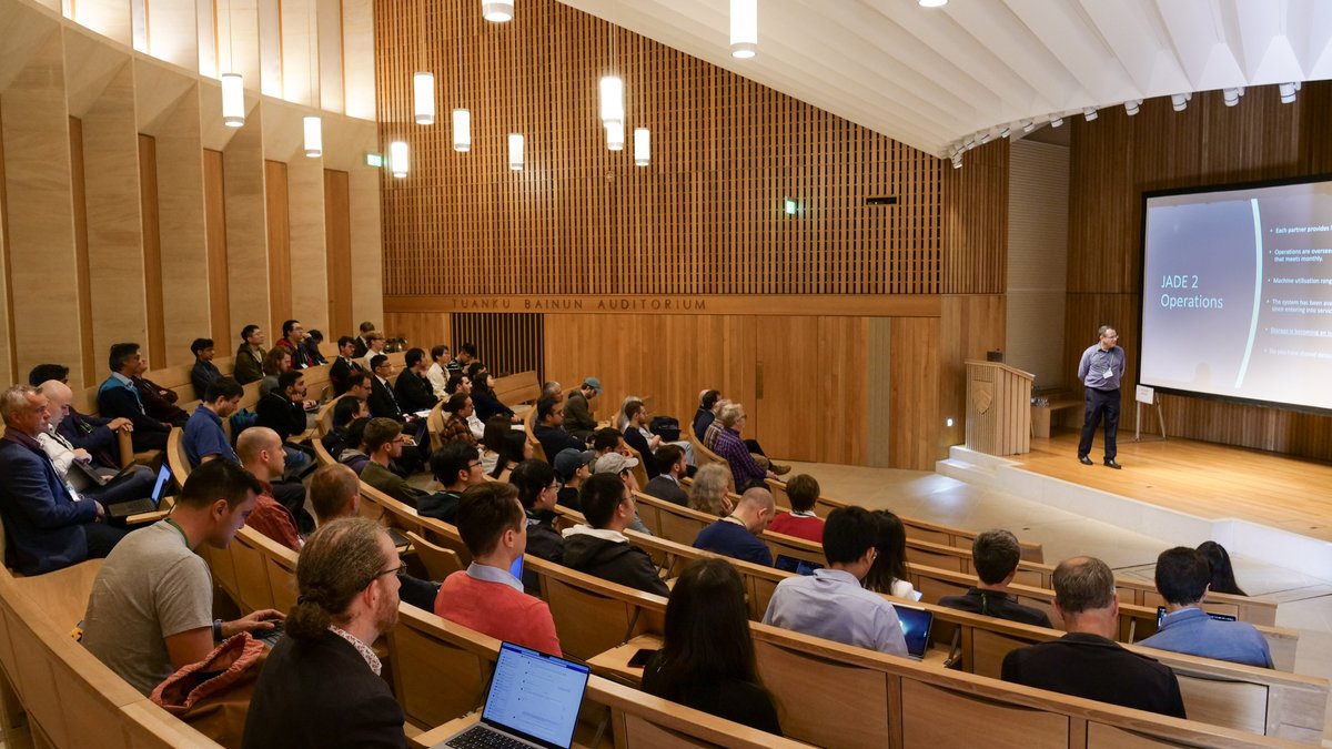 JADE2 HPC Service (@jade2_hpc) on Twitter photo For anyone who may not already be aware, presentation slides from JADE Day 2023 are available on the JADE Website. 
🔗jade.ac.uk/jade_day_2023/ For anyone who may not already be aware, presentation slides from JADE Day 2023 are available on the JADE Website. 
🔗jade.ac.uk/jade_day_2023/