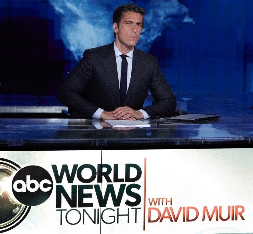 .@ABCWorldNews with @DavidMuir is the #1 newscast across broadcast and cable in all key demos out delivering competition by over 1 million viewers. Read More: bit.ly/3GGNqAG