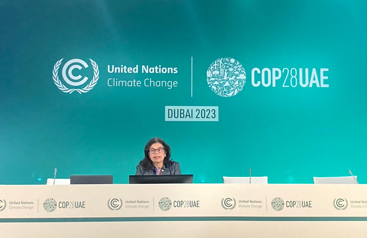 With the first ever #COP focus on health, @UCClimateHealth leaders presented views and research in Dubai to help emphasize the link between climate change and human health. Read their perspectives from their time at #COP28. #ClimateAction #Health #Equity health.universityofcalifornia.edu/news/perspecti…