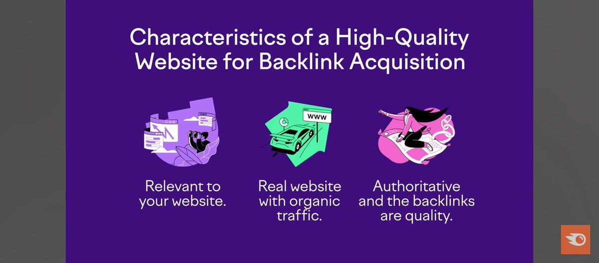 Characteristics of a high-quality website for backlink acquisition:

1️⃣ Relevance is key! Ensure the websites align with your niche and industry for a targeted impact.

See More👇
  #SEO  #BacklinkStrategy #DigitalMarketingMagic