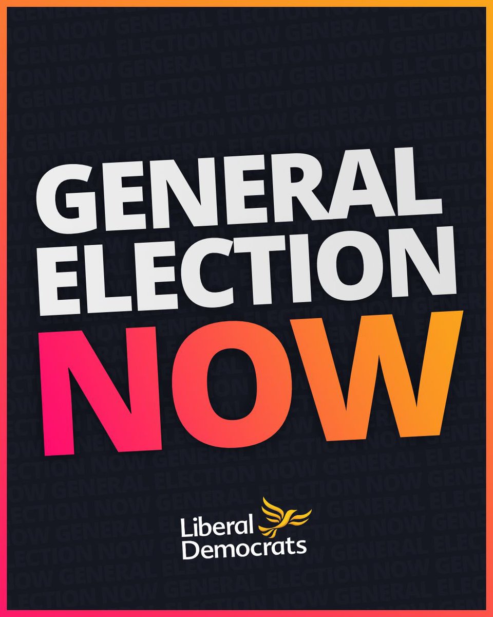 The British public are crying out for change. 

We need to finally put an end to this Conservative chaos.  

Britain needs a General Election now.
