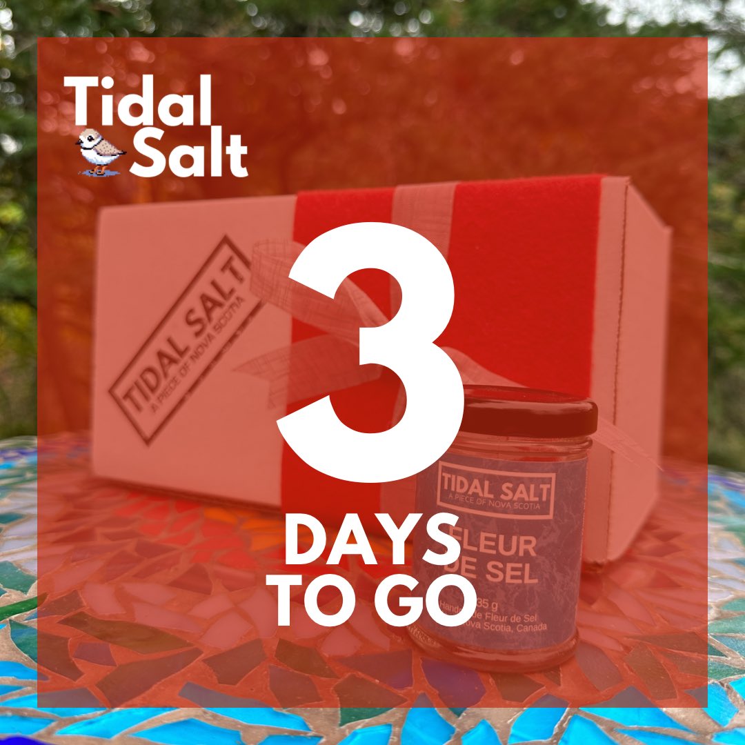 Just three days to go to place your orders for the Local Holiday Box, don’t miss out on the #moonmist marshmallows!

#novascotiaseasalt #fleurdesel #novascotia #antigonish #tasteofns #tastethetides #makinggoodfoodgreatfood