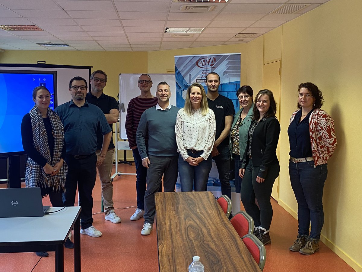 Aurélien Ferry (@aurelienferry) on Twitter photo Maintenance électrique, espace de coworking, gravure industrielle ou encore consultant automobile… un grand bravo aux artisans qui ont soutenu aujourd’hui devant un jury exigeant pour obtenir le Titre entrepreneur de petite entreprise #CnamTEPE <a href="/CnamBFC/">Cnam Bourgogne-Franche-Comte</a> #CMA_BFC Maintenance électrique, espace de coworking, gravure industrielle ou encore consultant automobile… un grand bravo aux artisans qui ont soutenu aujourd’hui devant un jury exigeant pour obtenir le Titre entrepreneur de petite entreprise #CnamTEPE <a href="/CnamBFC/">Cnam Bourgogne-Franche-Comte</a> #CMA_BFC
