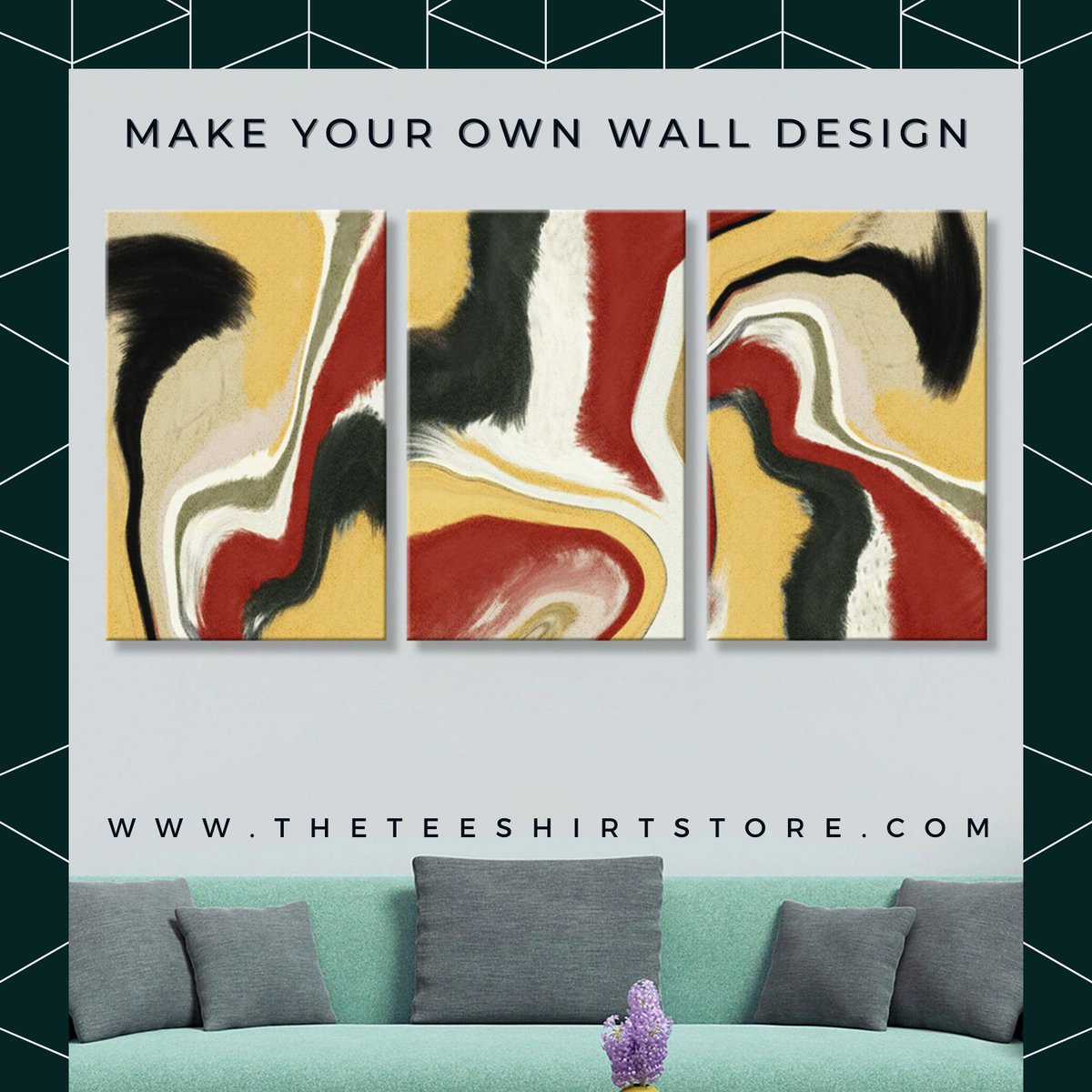 Let's make your wall perfect! theteeshirtstore.com 
#cavasprints #customprints #interiordesign #walldecor #wallart #homedecor #wallpaper #design #walldecoration #interior #art  #decor #interiordecor #interiordesigner #interiors #wallpainting #wallcovering #wallcoverings