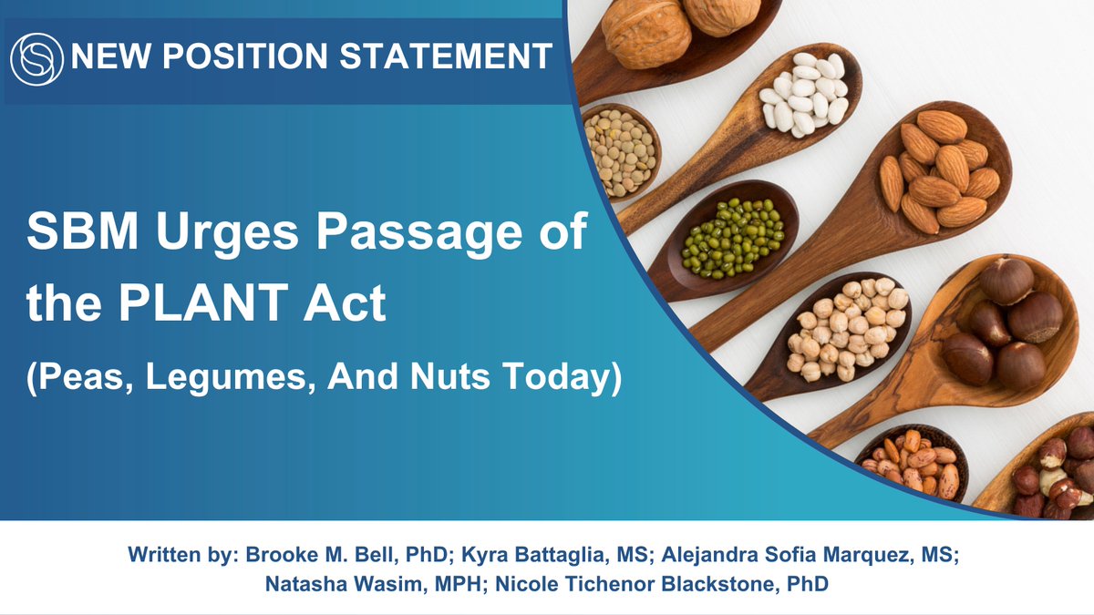 SBM (@behavioralmed) on Twitter photo The Society of Behavioral Medicine strongly supports the #PLANTAct that encourages the growth of plant-based food production. 🌱
Read our position statement here: ➡️ ow.ly/sgUh50QhEub <a href="/RedstoneGWSPH/">The Redstone Center</a> <a href="/GreenerDefault/">Greener by Default</a> <a href="/kayladelahaye/">Kayla de la Haye</a> <a href="/ACLifeMed/">American College of Lifestyle Medicine</a> The Society of Behavioral Medicine strongly supports the #PLANTAct that encourages the growth of plant-based food production. 🌱
Read our position statement here: ➡️ ow.ly/sgUh50QhEub <a href="/RedstoneGWSPH/">The Redstone Center</a> <a href="/GreenerDefault/">Greener by Default</a> <a href="/kayladelahaye/">Kayla de la Haye</a> <a href="/ACLifeMed/">American College of Lifestyle Medicine</a>