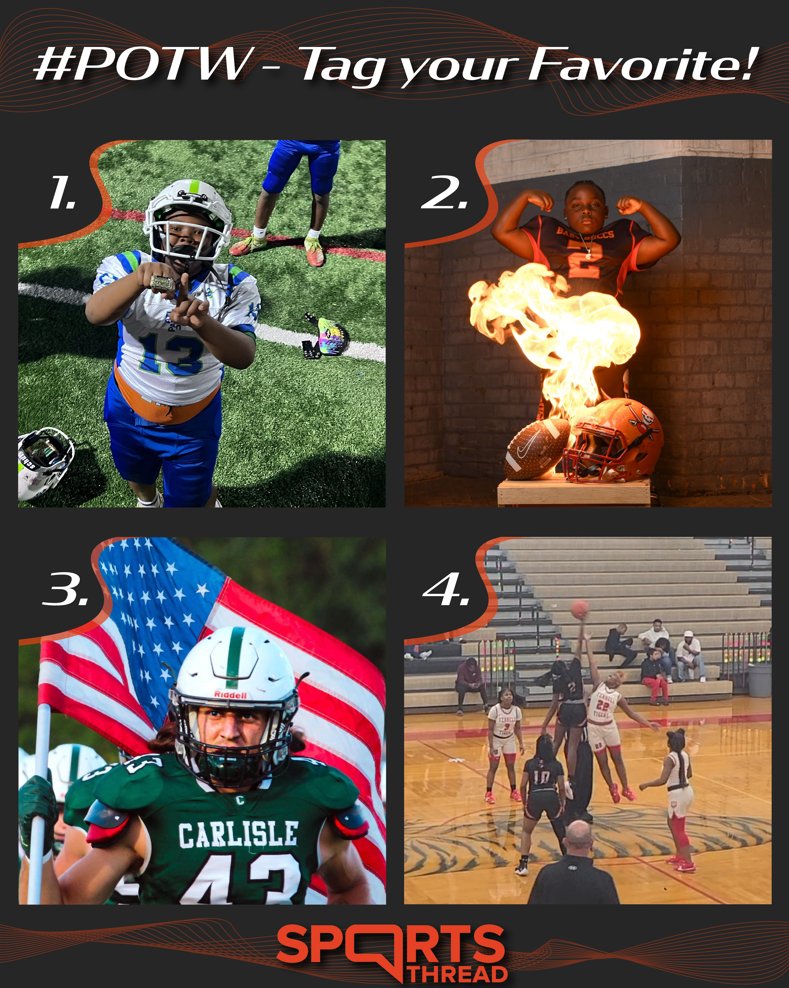 sportsthread (@sportsthread) on Twitter photo 🚨Competition mode... ON 🚨😤
#POTW
Tag the @ of your favorite picture in the comments to vote for who wins #POTW
Post with #POTW on the Sports Thread app to be featured👀
1. @mindonms
2. Marcus Hunter jr.
3. Colton Fraker
4. <a href="/ZionSmith_4/">Zion Smith</a> 🚨Competition mode... ON 🚨😤
#POTW
Tag the @ of your favorite picture in the comments to vote for who wins #POTW
Post with #POTW on the Sports Thread app to be featured👀
1. @mindonms
2. Marcus Hunter jr.
3. Colton Fraker
4. <a href="/ZionSmith_4/">Zion Smith</a>