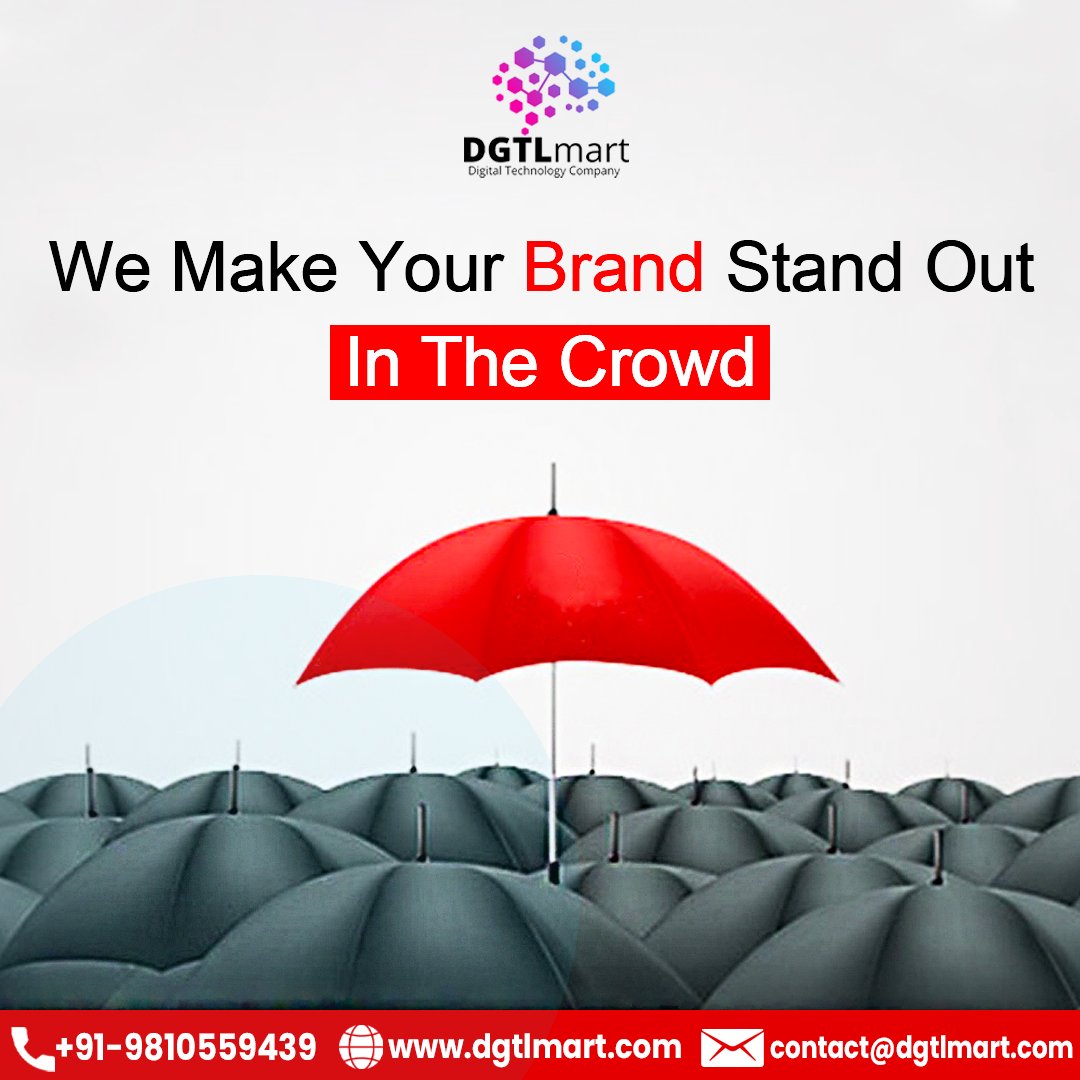 'Elevate your brand from the ordinary to the extraordinary. We specialize in making your brand shine amidst the crowd. 

dgtlmart.com

#StandOutWithUs #BrandExcellence #BrandElevation #StandOutInCrowd #ExtraordinaryBrands #BrandExcellence