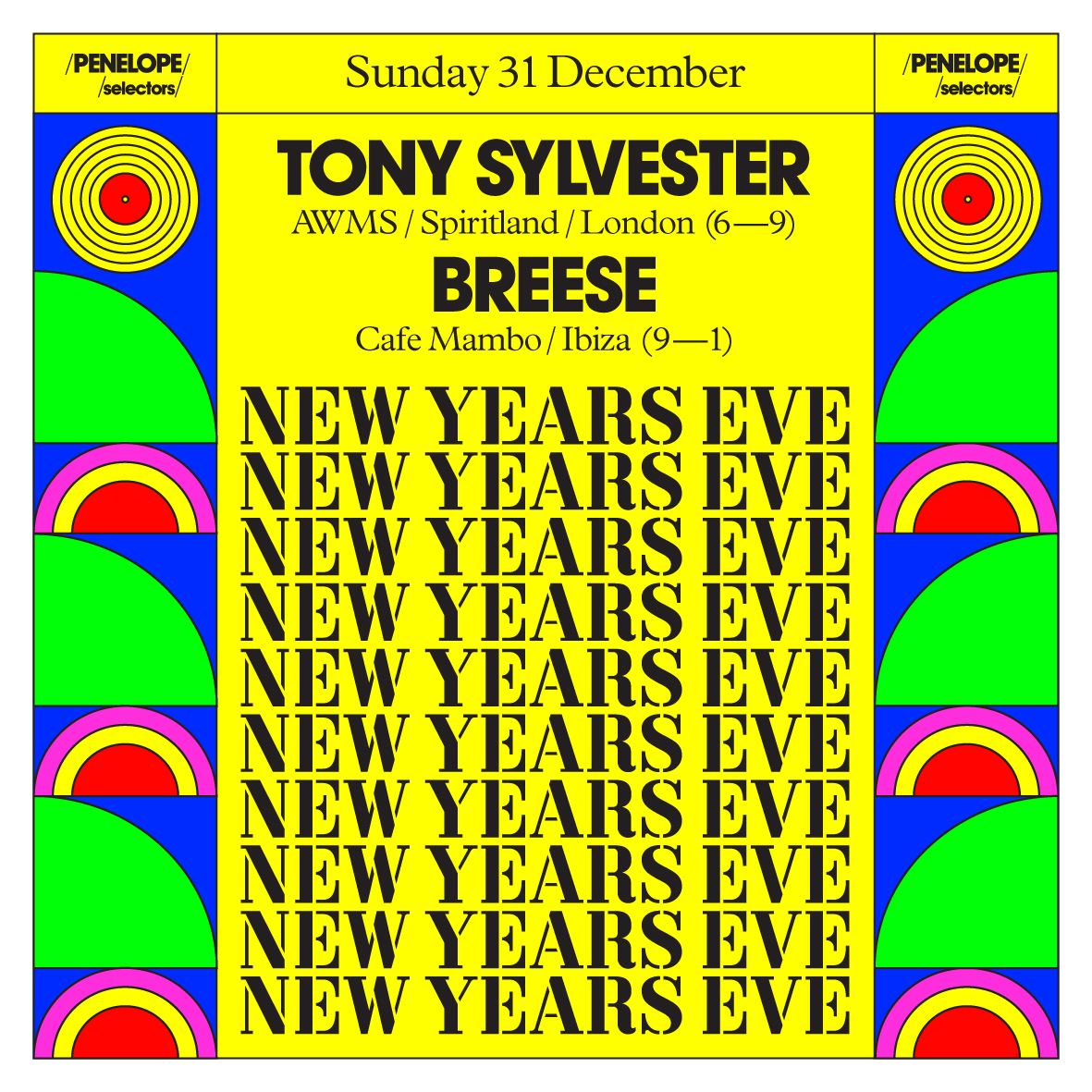 We’re throwing a party New Years Eve &amp; we’d love to share the evening with you!

Pet Nat’s will be popping from 4pm until 1am, accompanied with the high vibing, soulful sounds of DJ’s TONY SYLVESTER/@toneloki73 &amp; BREESE/<a href="/JimBreese/">BREESE</a>!

Penelope Ramsgate, 30 Harbour Street