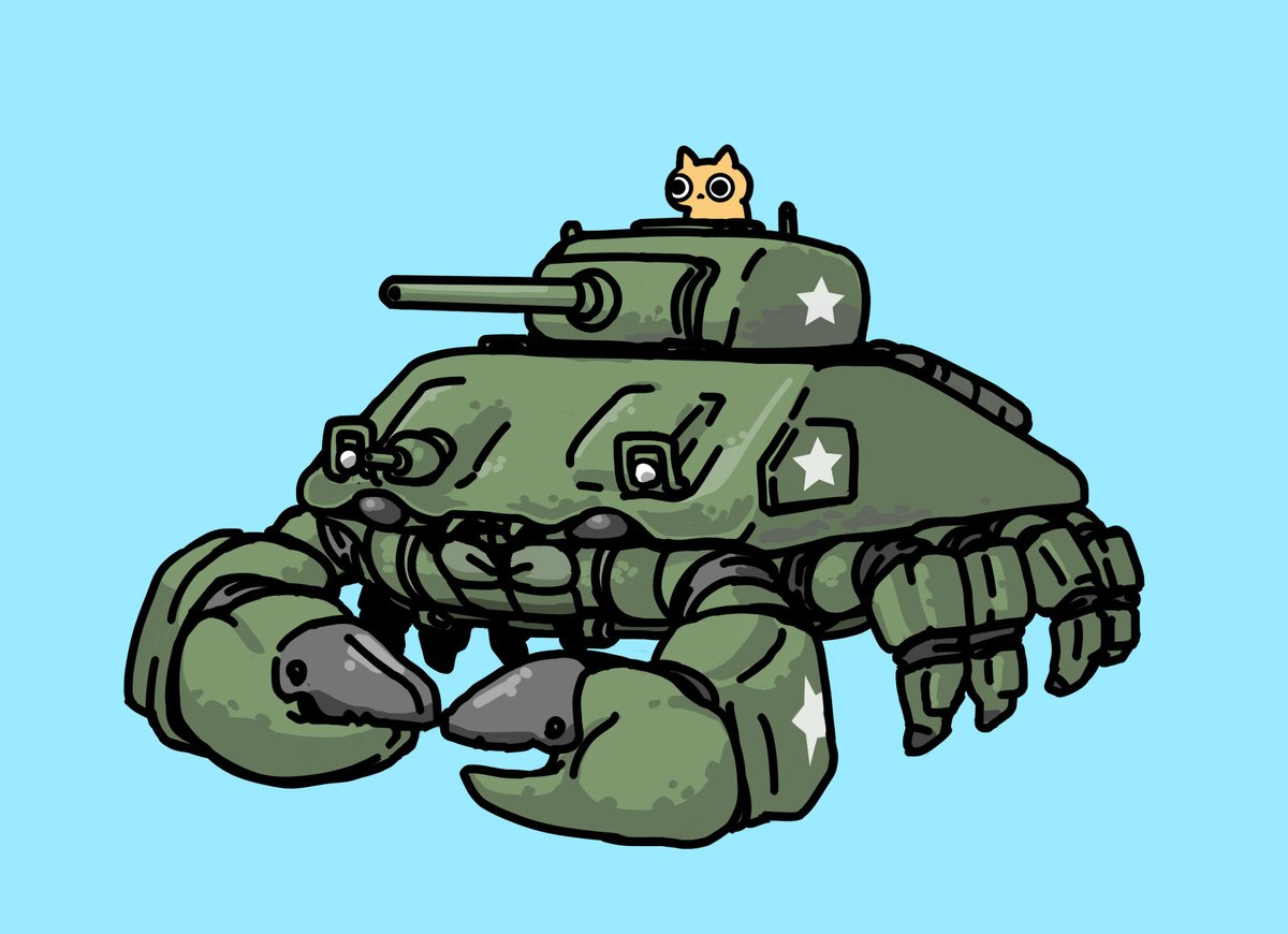 「crab tank 」|Affeaのイラスト