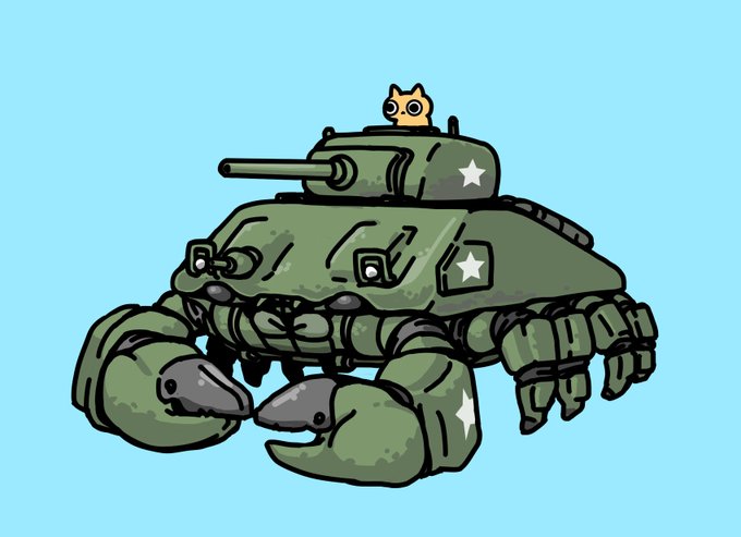 「シンプルな背景 戦車」のTwitter画像/イラスト(新着)｜2ページ目