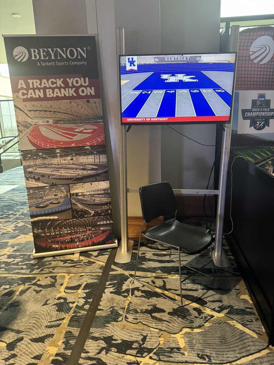 CoachPFieldTurf's tweet image. Excited to be here in Denver for the National College Track &amp;amp; Field Show!  Come down to the @BeynonSports booth to learn about the industry leader in Tracks!  #MakingFastLookGood #IndustryLeader @Tarkett_Renner