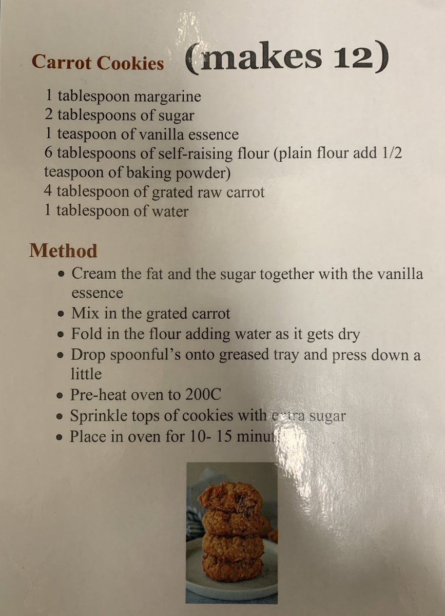 Y6 have been baking carrot cookies in readiness for their VE Day celebration on Thursday!! 🥕🍪 We’ve attached the recipe if anybody is interested🤭!! #PVDesignandtechnology #PVHistory #Rationing #D&T