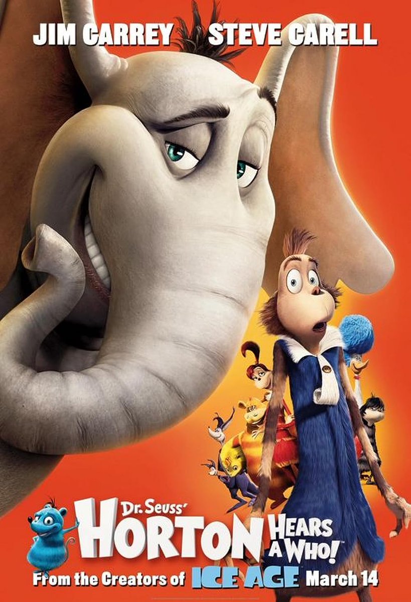 @PabaluSilva මේක මරු බලන්න හෝදෙ...😍
#Horton Hears a Who!
2008 ‧ Adventure/Family ‧ 1h 26m

#ස්නයිපර්බැලූචිත්‍රපටි
#ස්නයිපර්බැලූටෙලි