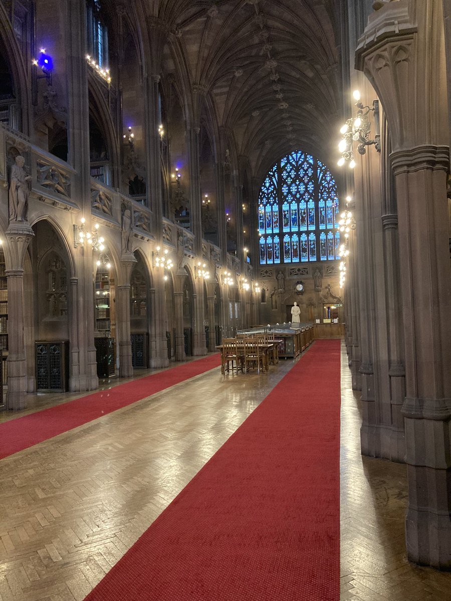 So privileged & excited to take some of my work (Location:Gilsland film/soundtrack/book) to be archived at the historic John Rylands Library in Manchester today, as part of the @DeliaDDay archive. A historian’s dream come true.