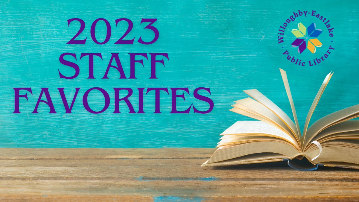 Check out our 2023 Staff Favorites: Books! Keep an eye out for our Movies and Music post soon! bit.ly/3v5dSB6
