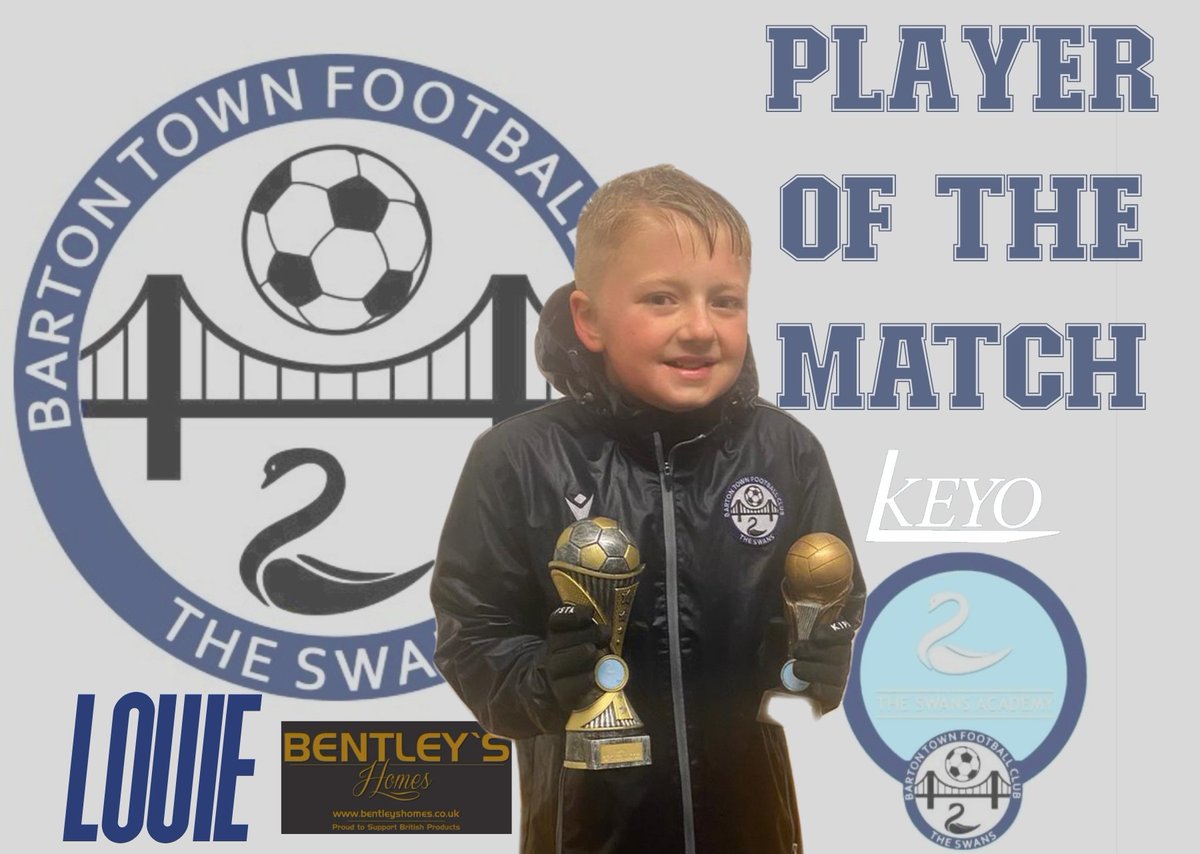 🩵U10's NEWS🩵

A wonderful, if wet saturday match from our U10's. 
Well done to our young Swans 🦢💙

#bartontownfc #swanarmy