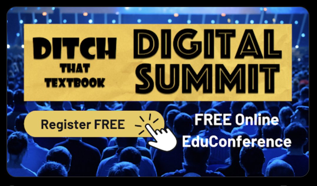 #DitchSummit is my annual reset and recharge button to fuel up with inspiration & ideas. Jump in. It is free and there is something for everyone. I promise! ditch-summit.beehiiv.com/subscribe?ref=… Year 7 for me!