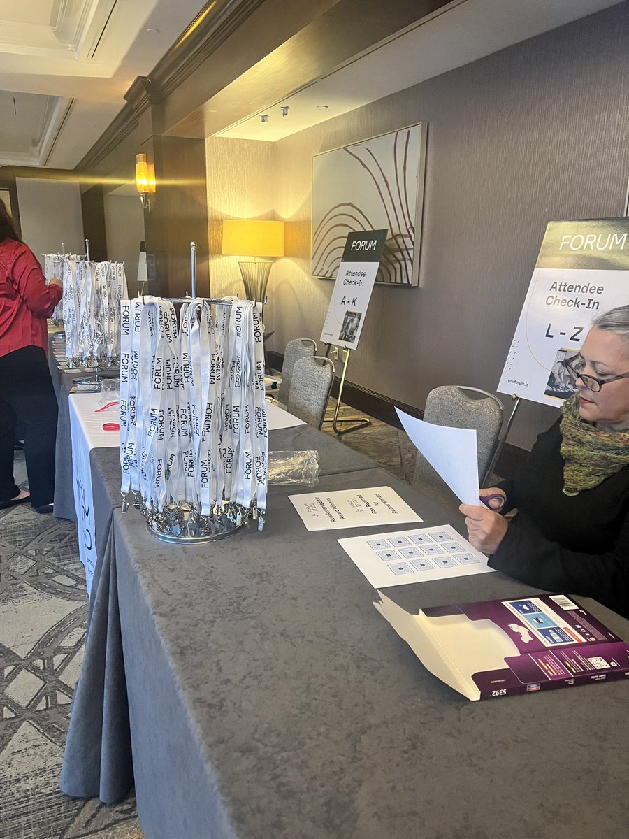 We’re busy getting things just right for this afternoon’s 8th Annual #FORUMIT100 (formerly FedHealthIT100) Awards & Holiday Reception at the Hyatt Regency Reston! Registration opens at 1:15pm, so we’ll see you soon! #healthIT #federalagencies #federalgovernment #FORUMgovcon