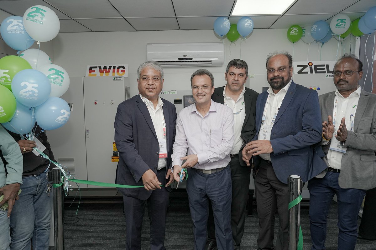SchwingIndia's tweet image. Breaking barriers at #Excon2023! Today, we proudly introduced the game-changing control systems #EWIG &amp;amp; #ZIEL for batching plants. Unleashing innovation with IoT-enabled technology, these systems redefine precision and efficiency in #concrete production. Stay tuned for more…