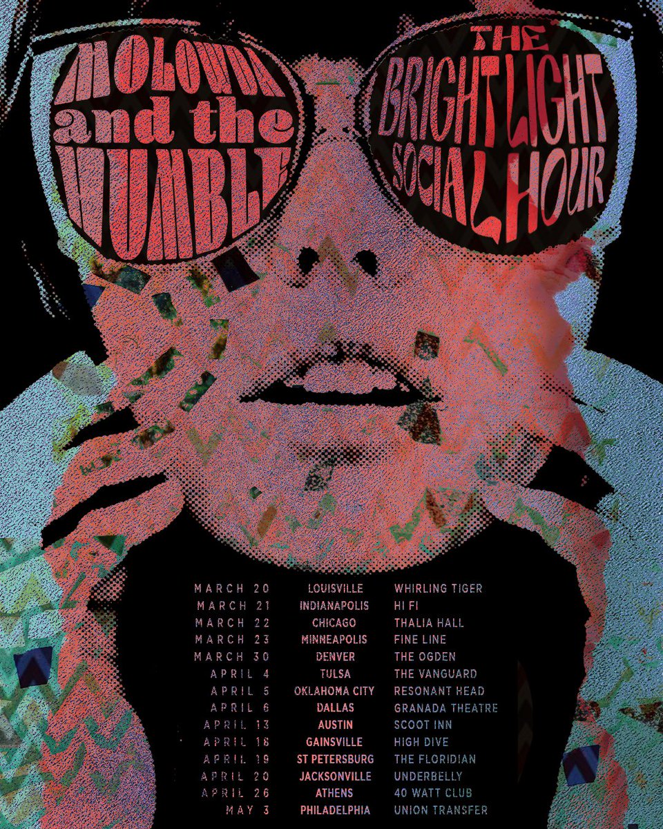 New tour dates added for 2024 with our friends @tblsh - tickets are on sale now! Molowda.com/motour