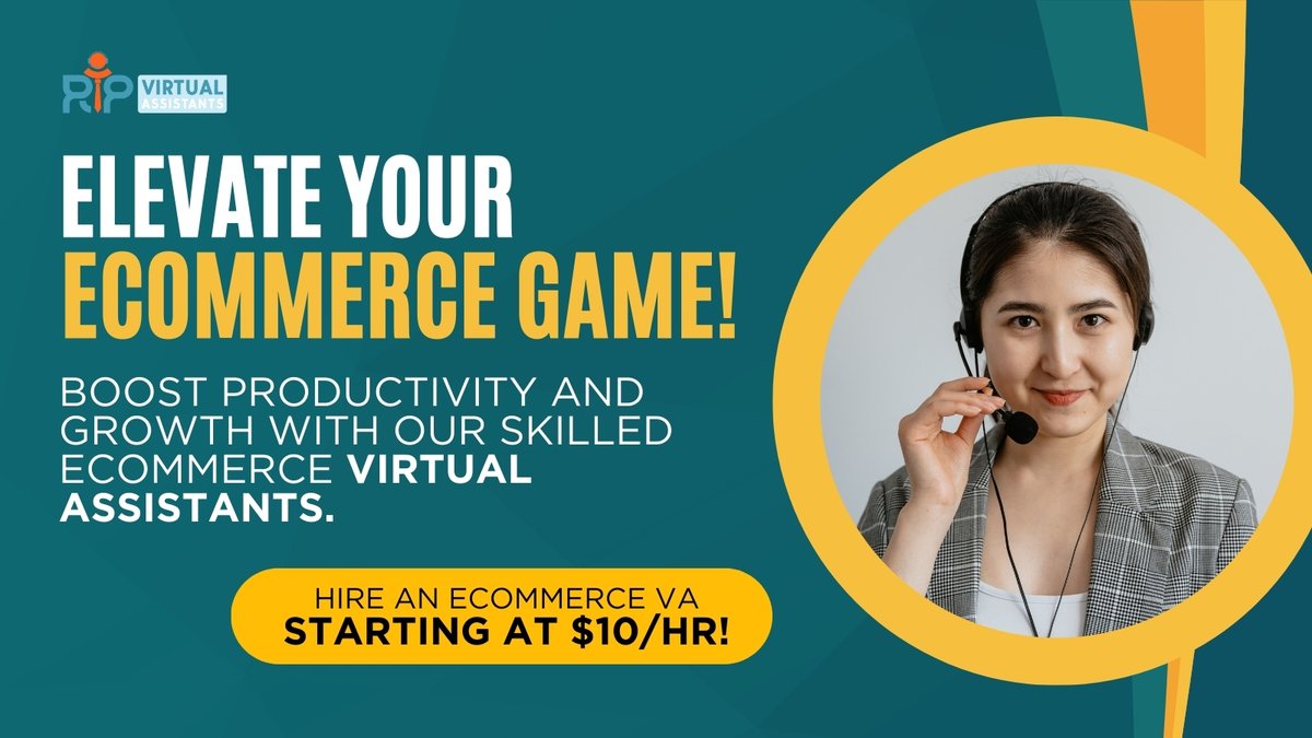 🚀 Ready to take your eCommerce biz to new heights? 📈 Hire a virtual assistant from RTP Virtual Assistants and watch your sales soar!

#ecommerceassistant
#boostyoursales
#VAforsmallbiz
#growyourbusiness
#outsourcinghelp
#ecommerceexpert