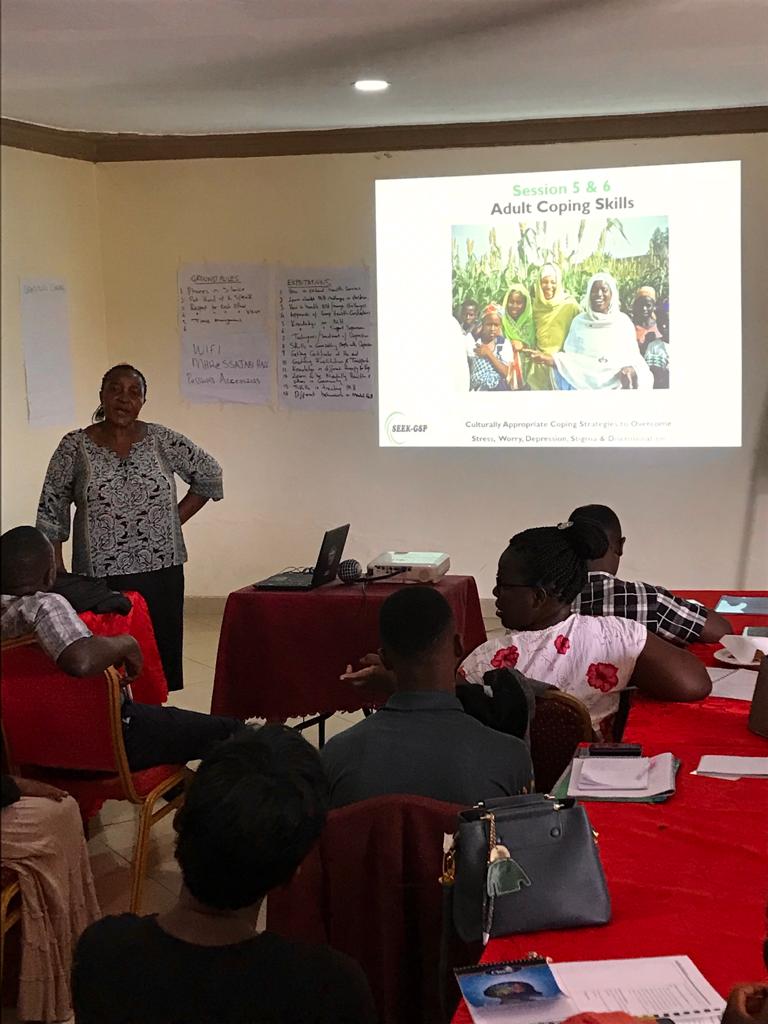 SeekGsp's tweet photo. During GSP training sessions, participants learn how to deal with strong emotions, positive coping skills & how to handle negative thoughts.
GSP training in Mukono District 2023.
Visit us at, https://t.co/8V5hqdXAGh
#seekgsp #GSPtraining #mentalhealth #depression #anxiety https://t.co/kFS8hxpG33