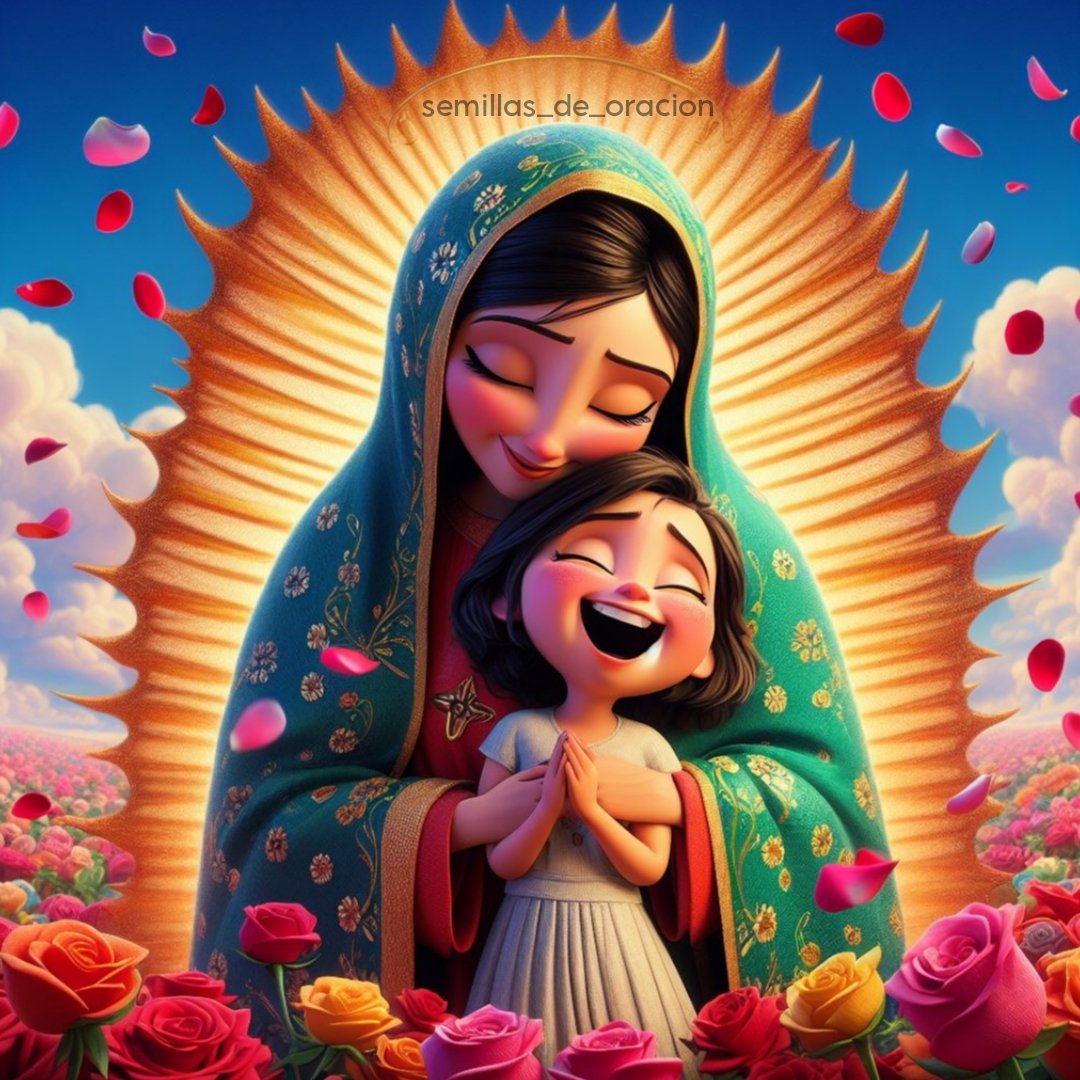 Una Mamá que nos cubre con Su Amor Celestial!!!

#semillasdeoracion #guadalupana #mama #virgendeguadalupe #diciembre