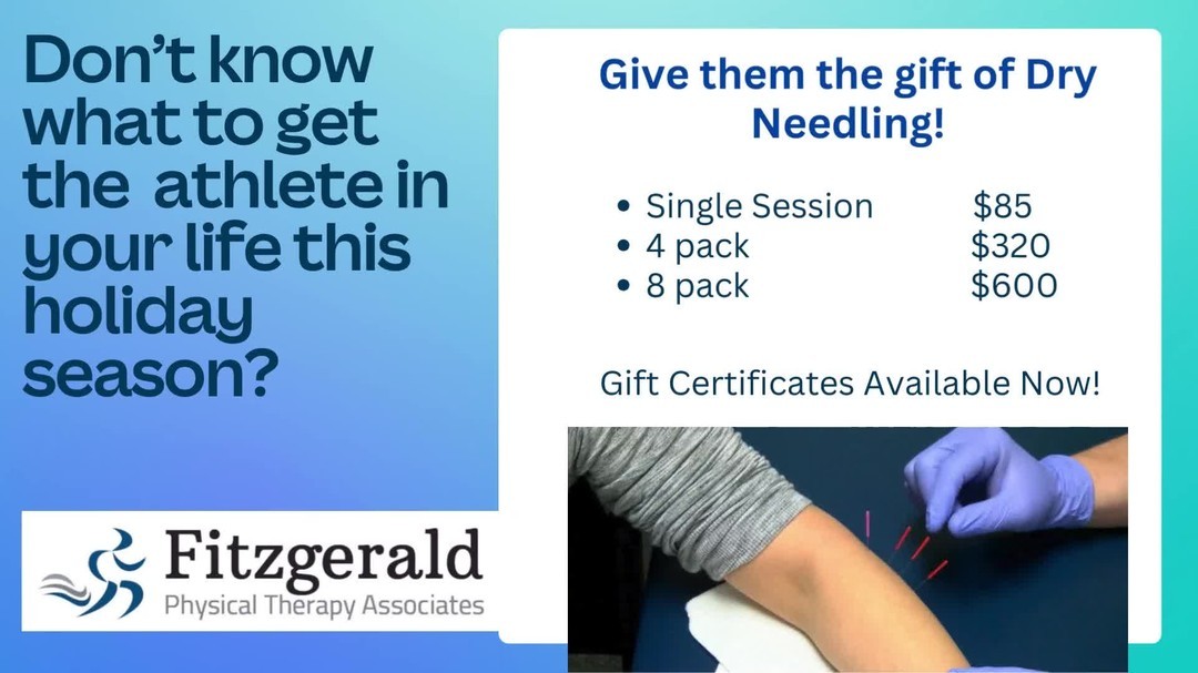 ❓Not sure what to get the athlete in your life this holiday season❓ We got you! 🎁💙💙💙

#giftgiving #athleteinyourlife #athletes #presents #dryneedling #normatec #AlterG #physicaltherapy #physicaltherapist #orthopedicPT #weloveourpatients #wilmingtonma #melrosema #woburnma
