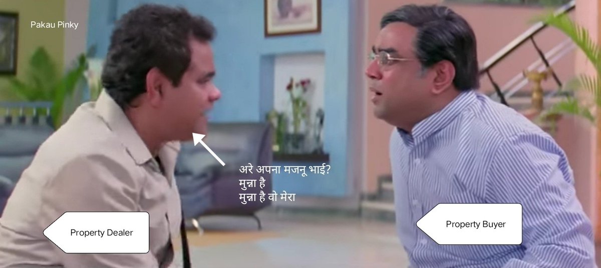 #realestatememe

When an Investor ask about #builder of the scheme

Property Dealer :-