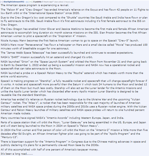 ToutSuiteSinner's tweet image. Long read but super informative about the #NASA #SpaceProgram.