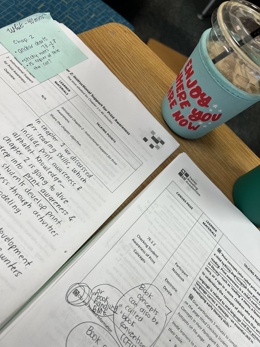 Tuesday in @coppellisd and getting spoiled! An adorable gift from @CISDLiteracy and a yummy surprise dessert from <a href="/TeachingMrsE/">Mrs. Kayla Escobar</a> as we do our makeup reading academy day together! Love being at <a href="/gowilsonrangers/">Wilson Elementary</a>!