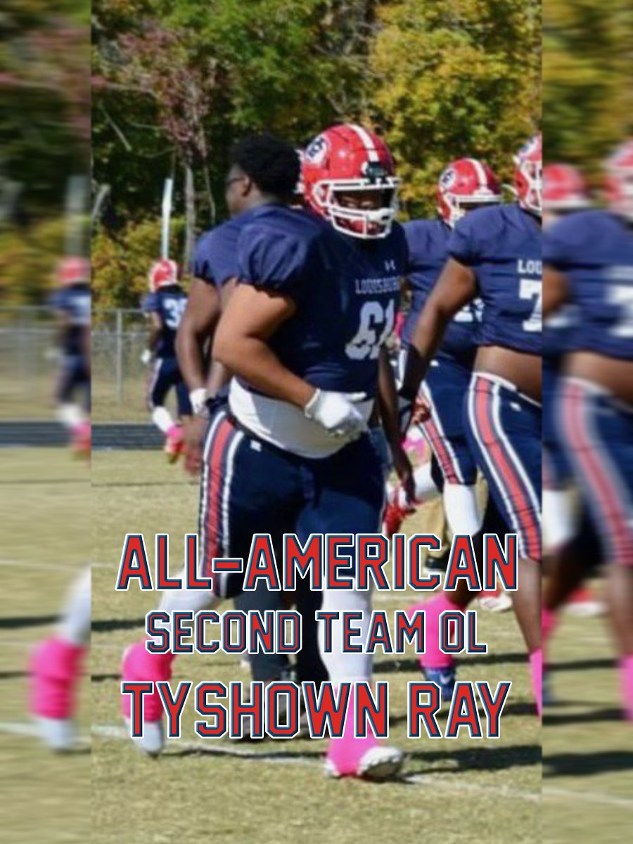 Congratulations to <a href="/ray_tyshown/">Tyshown ray</a> for being named an <a href="/NJCAAFootball/">NJCAA Football</a> All-American! #LOUCOproduct