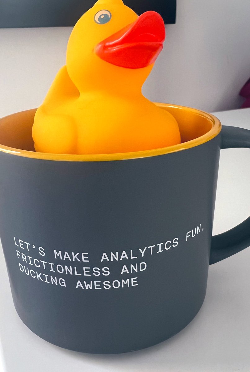 Thanks for the drop, @motherduck team!