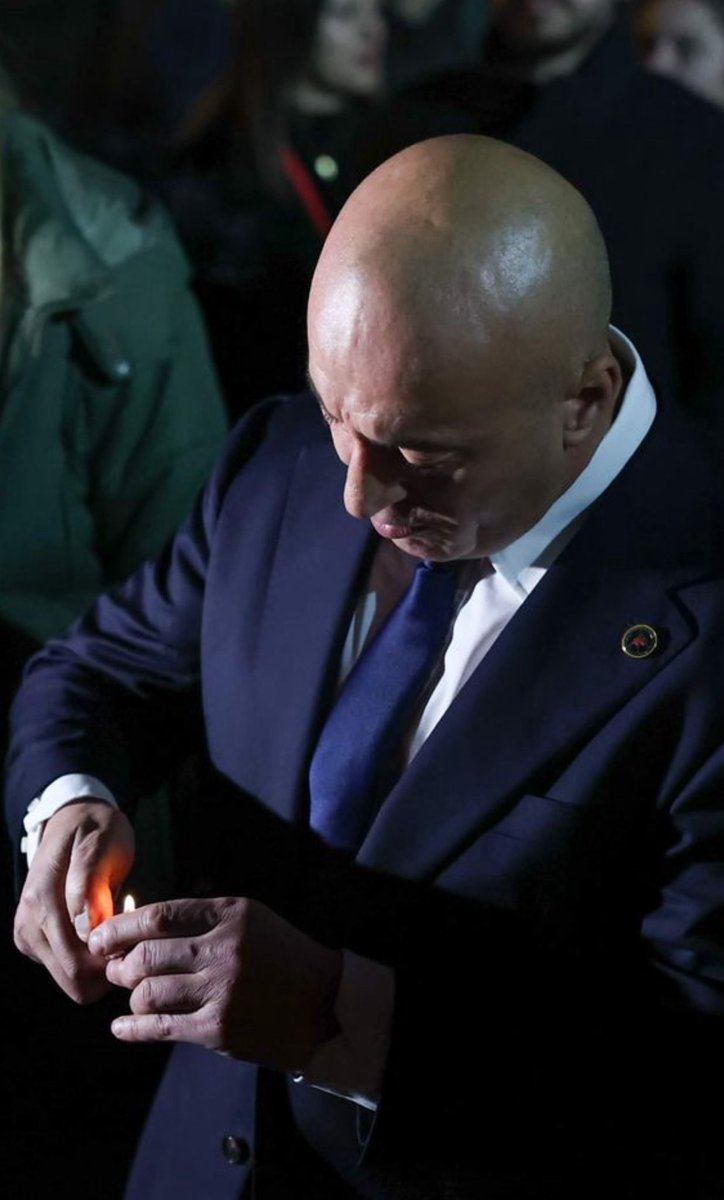 Leading the mourners in Pristina is Ramush Haradinaj who was the very first to call as soon as the news came in. He wanted to remind us that Andrew is regarded by the entire Haradinaj family as one of their own.