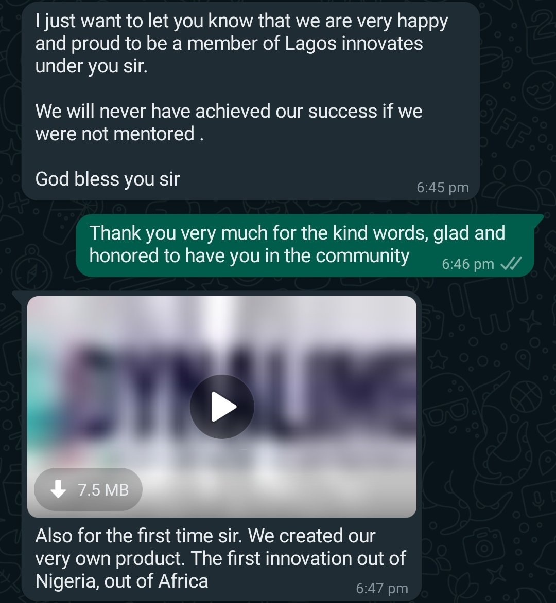 Another win for the @lagosinnovates community 

Congratulations @taiwosharpakin of @dynalimb for winning big at @Ugwumbaleaders Enterprise Challenge