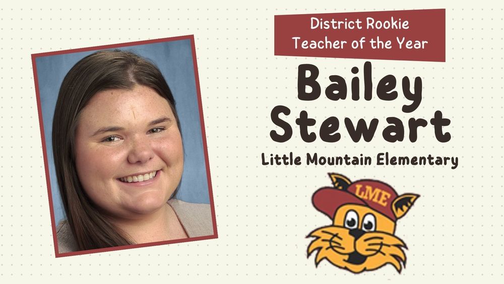 Bailey Stewart - SDNC Rookie Teacher of the Year newberry.k12.sc.us/article/137526…