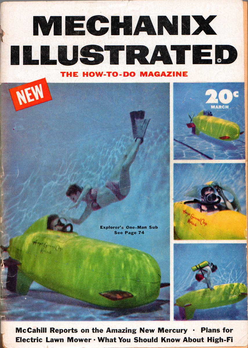 Nisseboxx's tweet image. Front/Back

Mechanix Illustrated -March 1954
#frontpage #ChrisCraft #ad #reklam