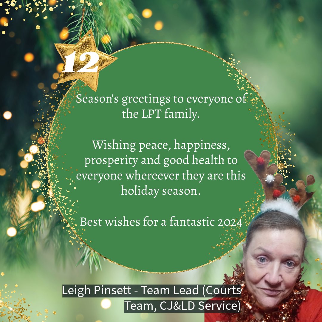 🎅🏼 Day 12 of our virtual advent #mentalhealthservices #leicester #leicestershire #WeAreLPT