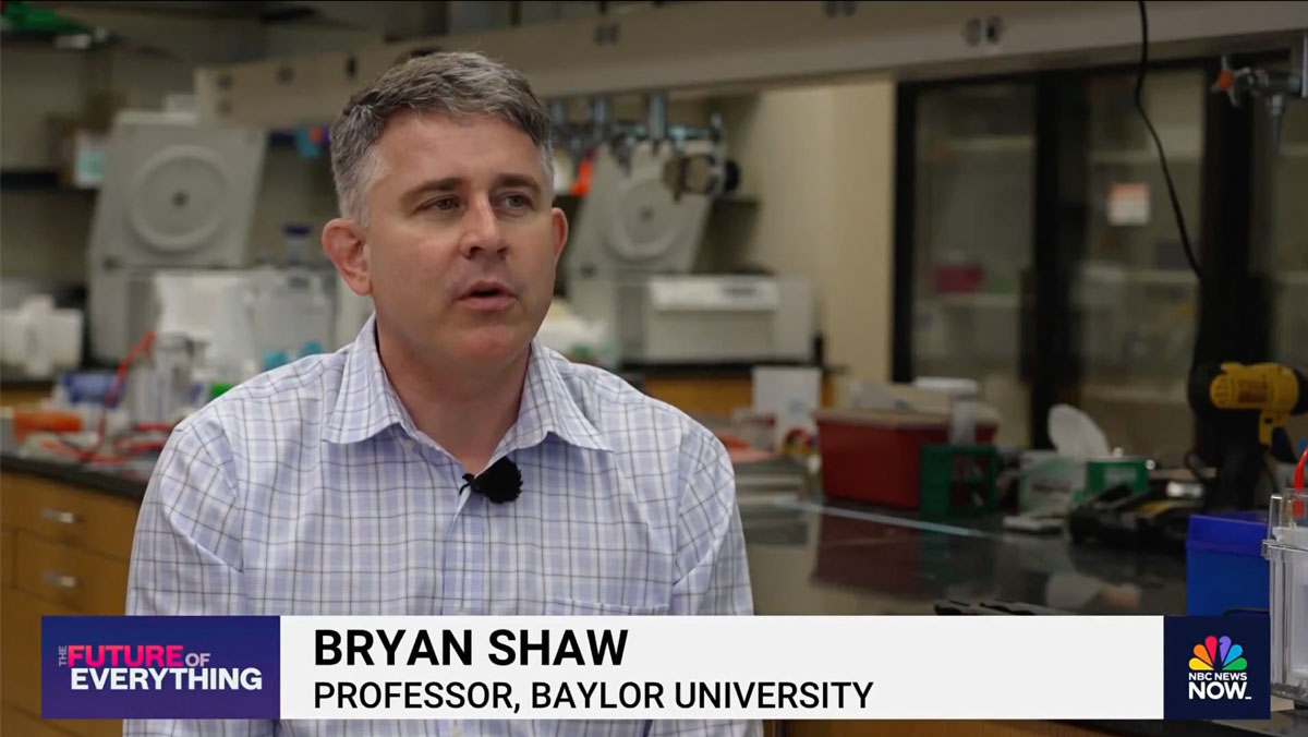 'The lab is the final frontier of learning, so if you don't make the lab accessible, you're not really making science accessible.' @NBCNews profiles efforts by Baylor Chemistry's Dr. Bryan Shaw to open science up to the blind & visually impaired: bit.ly/3TmgZil