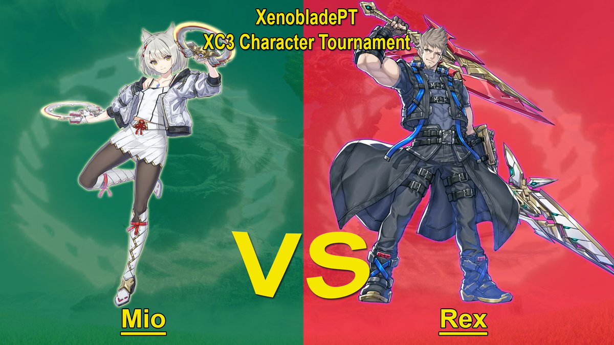 XenobladePT's tweet photo. 🏆XENOBLADE 3 CHARACTER TOURNAMENT🏆
SEMIFINALS - BATTLE 2

MIO VS REX

POLL DOWN👇 https://t.co/PFu3EpQcVI