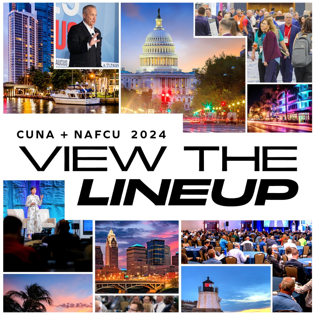 Mark your calendars! 📅 As we transform into America’s Credit Unions, we’re excited to announce the lineup of 2024 events. We can’t wait to see you next year! bit.ly/3RliTNr