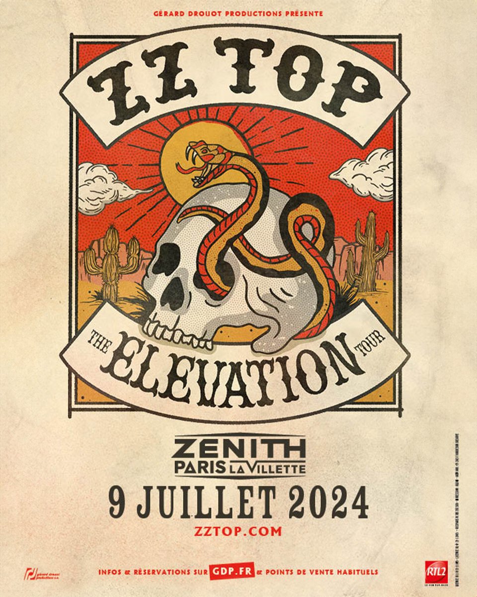 We're is crossing the pond! Exciting news – ZZ Top is hitting the road and gearing up for The Elevation Tour in the UK. Save the dates, you won't want to miss this! More to come!