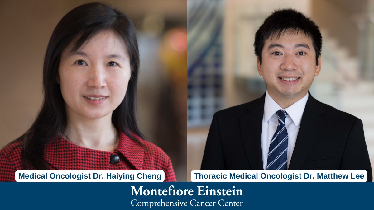 Montefiore Health System (@montefiorenyc) on Twitter photo Drs. <a href="/HaiyingCheng/">Haiying Cheng</a> & Matthew Lee found patients treated with #immunotherapy for Non-Small Cell #LungCancer had similar survival, progression-free survival, & treatment duration results—regardless of race, ethnicity, insurance, & income. <a href="/EinsteinMed/">Albert Einstein College of Medicine - Official</a> <a href="/JNCCN/">Journal of the @NCCN</a> bit.ly/4ajwWMu Drs. <a href="/HaiyingCheng/">Haiying Cheng</a> & Matthew Lee found patients treated with #immunotherapy for Non-Small Cell #LungCancer had similar survival, progression-free survival, & treatment duration results—regardless of race, ethnicity, insurance, & income. <a href="/EinsteinMed/">Albert Einstein College of Medicine - Official</a> <a href="/JNCCN/">Journal of the @NCCN</a> bit.ly/4ajwWMu